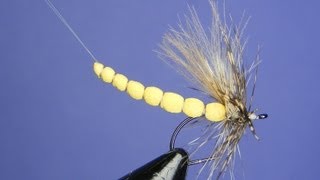 Fly tying  Extended Body Mayfly [upl. by Ahel37]