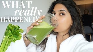 I drank CELERY JUICE for 7 Days and this is what happened [upl. by Saberio]