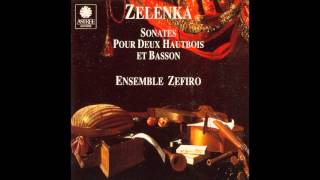 Jan Dismas Zelenka Sonatas for 2 Oboes Bassoon and BC 12 [upl. by Einalam]