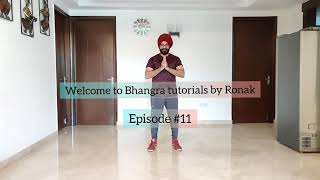 Learn Bhangra Steps  Episode 11  Lara Lappa  Himmat Sandhu [upl. by Shreeves]