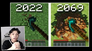 PEMBUKTIAN PERBEDAAN MINECRAFT MASA DEPAN  MINECRAFT 2022 VS 2069 [upl. by Ainivad]