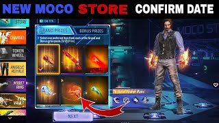 Next Moco Store Confirm Date😍 New Moco Store Fist Skin Ff New Events Upcoming Events In Free Fire [upl. by Myna]