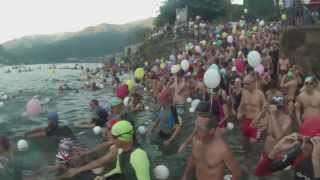 Traversata del lago di Como 2013 [upl. by Arelc]