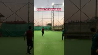 Batsman Defensive Mode On 🔥 cricket cricketlover [upl. by Bergin]