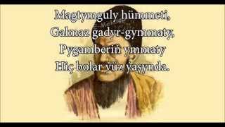 Magtymguly  Magny bilmez ýaşynda [upl. by Tierney]