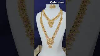 Rs1699 Microgold plated combo DM to Order fashionaccessories handmadeaccessories fashionearring [upl. by Draper]