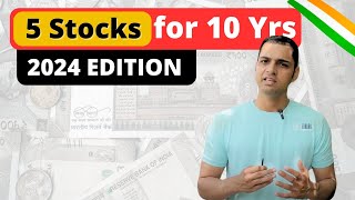 5 Stocks for Next 10 Years  Best Stock to buy for Long Term in 2024  Rohit Tripathi [upl. by Minoru]