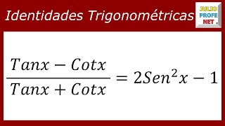 Demostración de identidades trigonométricas  Ej 1 [upl. by Mcgurn]