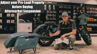 Adjusting 2024 Road Glide amp Street Glide Rear Suspension  A Must Do [upl. by Hevak]