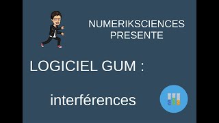 Logiciel GUMElève Interférences lumineuses [upl. by Akcirderf566]