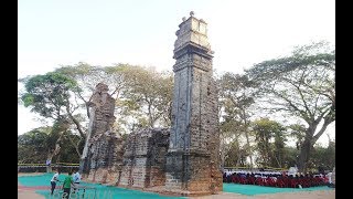 400 year old ruined Church Convento do Carmo Old Goa [upl. by Reviel]