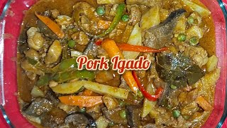 Pork Igado  Igado  Pork and Liver Recipe [upl. by Manda]