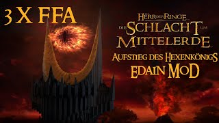 Schlacht um Mittelerde 2 Edain  3xFFA mit Vanari amp Framezz [upl. by Liebman]