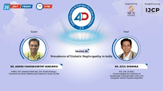 Prevalence of diabetic nephropathy in India [upl. by Acyssej737]