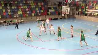 NTV Forum FightersNässjö Basket div 2 damer highlights [upl. by Godding]