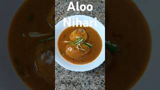 How to Make Aloo Nihari at Home  Veg Nihari recipe AlooNihariRecipe niharirecipe shortsfeed [upl. by Franky404]