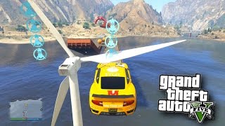 MODDED DEATH RACE  GTA 5 Funny Moments 592 with Vikkstar [upl. by Adnilema]