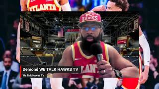 WE TALK HAWKS TV WATCH ALONG HAWKS VS HORNETS [upl. by Nidla]