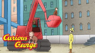 The Big Red Bulldozer 🐵 Curious George 🐵 Kids Cartoon 🐵 Kids Movies [upl. by Appilihp559]