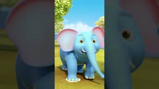 Ekta Mota Hathi Dhule Chale Bengali Rhyme shorts bengalicartoon nimbookidsbangla ytshorts [upl. by Saffian]