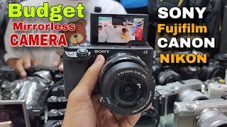 BUDGET MIRRORLESS CAMERA  SONY  FUJIFILM  CANON  NIKON  Greenhills Shopping Center [upl. by Hsinam]