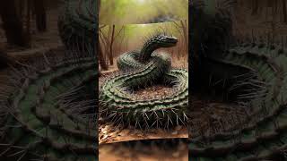 Unbelievable Creature 🤯☠️ Formed By Different Animal Species Made by Ai shorts hybrid viralshorts [upl. by Drarrej]