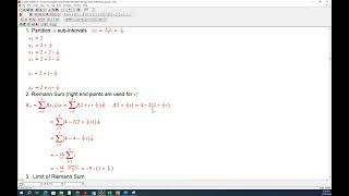 Riemann Sums 4 Examples [upl. by Ashmead]