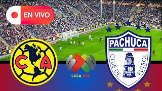 EN VIVO  AMERICA VS PACHUCA  Mexican Liga BBVA MX 2024  FULL MATCH  PES 21 Simulation [upl. by Nohtanhoj]