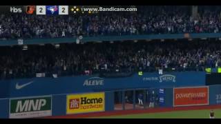 Edwin Encarnacion Game Winning Home Run Vs Baltimore AL Wild Card [upl. by Sinnylg968]