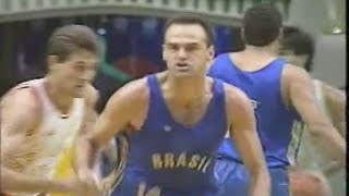 Oscar Schmidt 55pts vs Spain  Olympics Record 1988 [upl. by Pillyhp454]