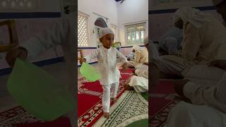 Mere nana ne kalma sikhaya Aur Quran tum ko sunaya trending islamicvideo cutebaby varalvedio [upl. by Akirdnas]