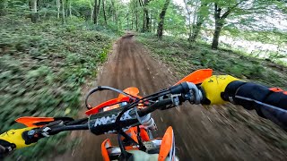 The Best Enduro Event Ive Ever Ridden  18 Miles Of Amazing Trails RAW LAP [upl. by Amilb]