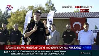 ELAZIĞ EKİBİ AFAD AKREDİTASYON VE KOORDİNASYON KAMPINA KATILDI [upl. by Ariella547]