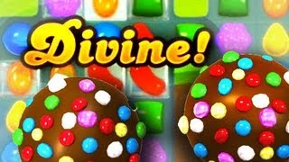 Candy crush Saga  quotDIVINEquot COLOR BOMB amp STRIPE CANDY COMPILATION [upl. by Etneciv]