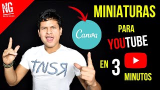 🔥Como hacer miniaturas para YouTube SIN PROGRAMAS  CANVA TUTORIAL  PASO A PASO 2019 [upl. by Mikael]