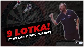 👑 9 lotka Tytusa Kanika w ADC Eastern European Dart Festival [upl. by Kolivas]