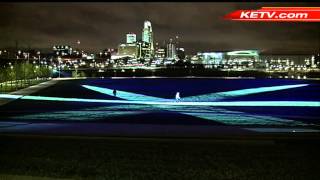 Rivers Edge Park lights up night sky [upl. by Joed]