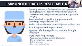 8 in 8 Update on Immunotherapy for Resectable Lung Cancer [upl. by Aiela]