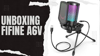 🎙️ Fifine A6V Unboxing amp Review Is It Worth the Upgrade 🎙️ [upl. by Barbi227]