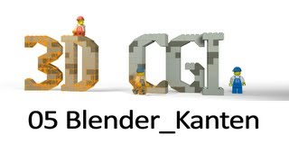 05 BlenderKanten runden bevel Tutorial [upl. by Wes]