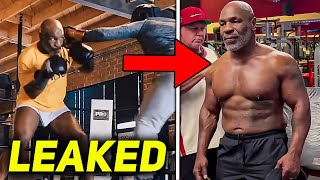 Mike Tyson LEAKED Sparring amp TRAINING Footage For Jake Paul FIGHT 57 Years Old [upl. by Nongim391]