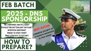 February Batch 2025 DNS Sponsorship  GUIDE  February Batch kya hota hai  Companies and Syllabus [upl. by Halilad933]