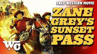 Zane Grey Sunset Pass  Full Classic Western Cowboy Movie  Free 1946 Movie  James Warren  WC [upl. by Alyahs]