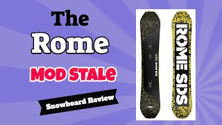 The 2022 Rome Mod Stale Snowboard Review [upl. by Laveen]