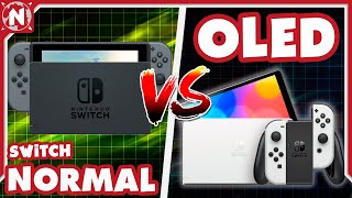 TODAS las DIFERENCIAS entre Switch OLED y Switch Normal [upl. by Nylatsyrk]