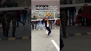 Army ne bachche ka hosla bdayaindianarmy army regiment viralshort trending [upl. by Anaeda]