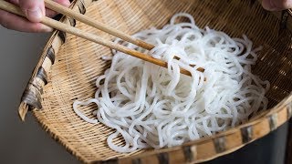 Homemade Rice Stick Noodles [upl. by Rozella]