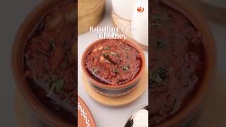 Garlic Chutney  Rajasthani Special Recipeshorts [upl. by Yrolam]