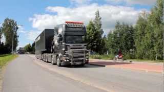 Truck Convoy  Power Truck Show 2012 [upl. by Marleen]