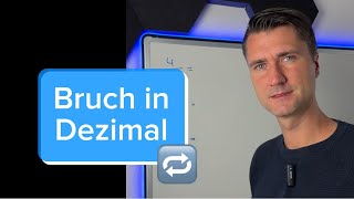 Umwandlung Bruch in Dezimal 🔁 MatheMitNick 👨🏻‍🏫 Bruchrechnen Mathe [upl. by Alberta401]